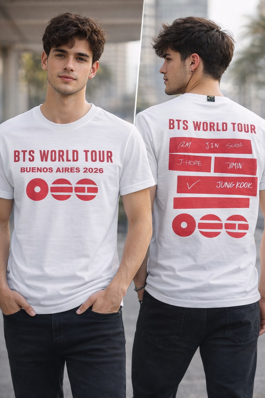 Bts Remeras Unisex - Imagen 3