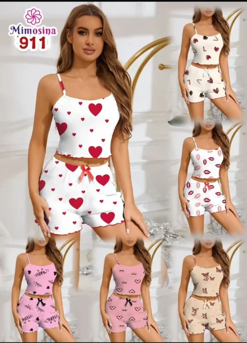 Pijama de 2 Piezas X Docena
