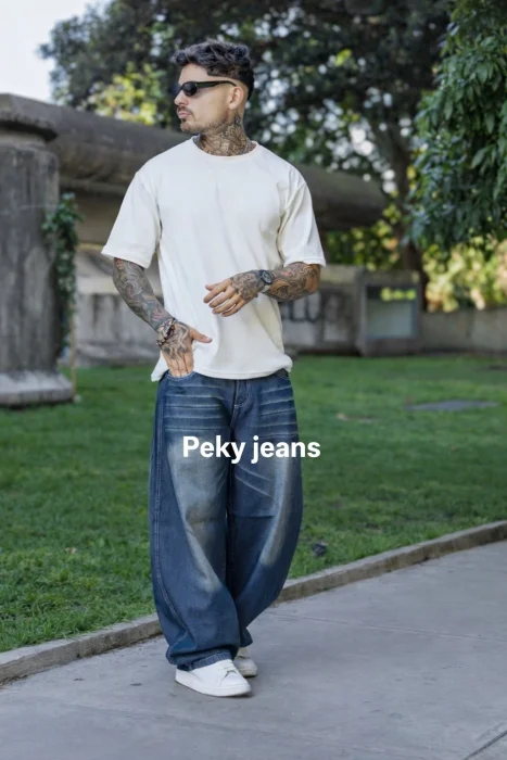 Jeans Baggy de Hombre ( Rigido )
