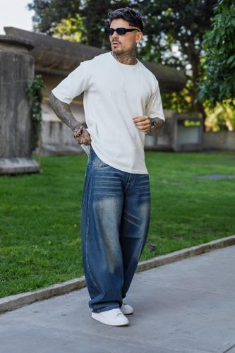 Jeans Baggy de Hombre ( Rigido ) - Miniatura 3