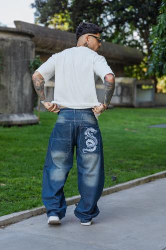 Jeans Baggy de Hombre ( Rigido ) - Miniatura 4