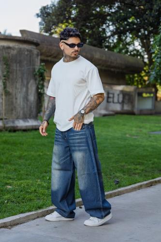 Jeans Baggy de Hombre ( Rigido ) - Miniatura 5