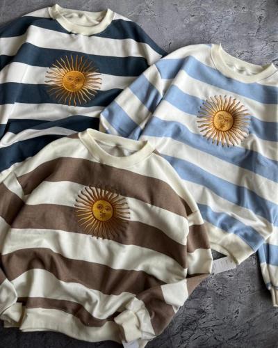 Buzo de Argentina Frizado Sol Estampado - Miniatura 8