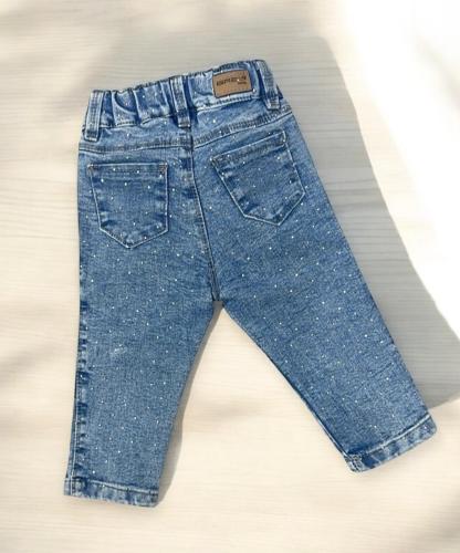 Jeans Beba Elastizado Brillos - Miniatura 2