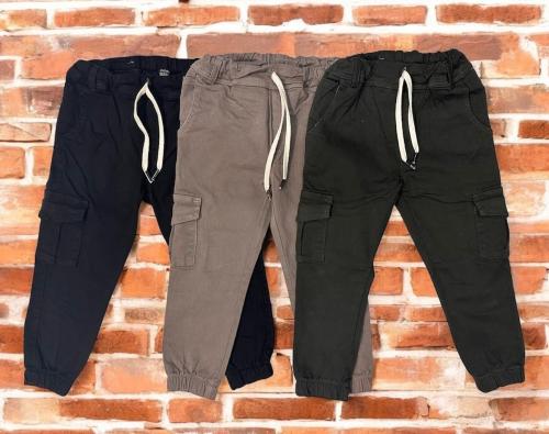 Jogger Cargo Niño Gabardina Premium