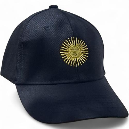 Gorra Sol de Mayo Premium 100% Algodón X 12 U.