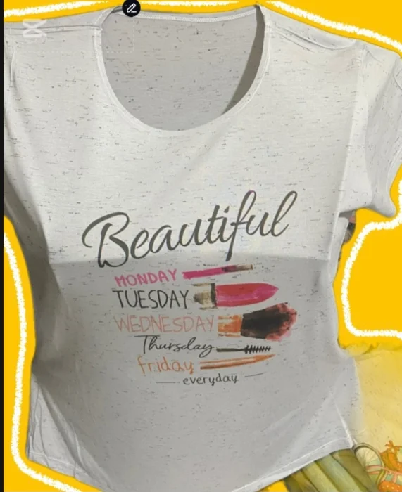 Remera Spum Jaspeado Dama