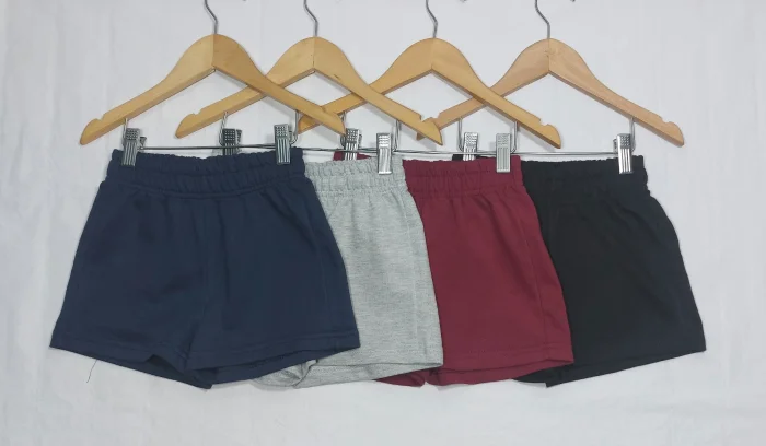 Short Nenas Colegial  ( 100 Algodón Rustico Peinado)