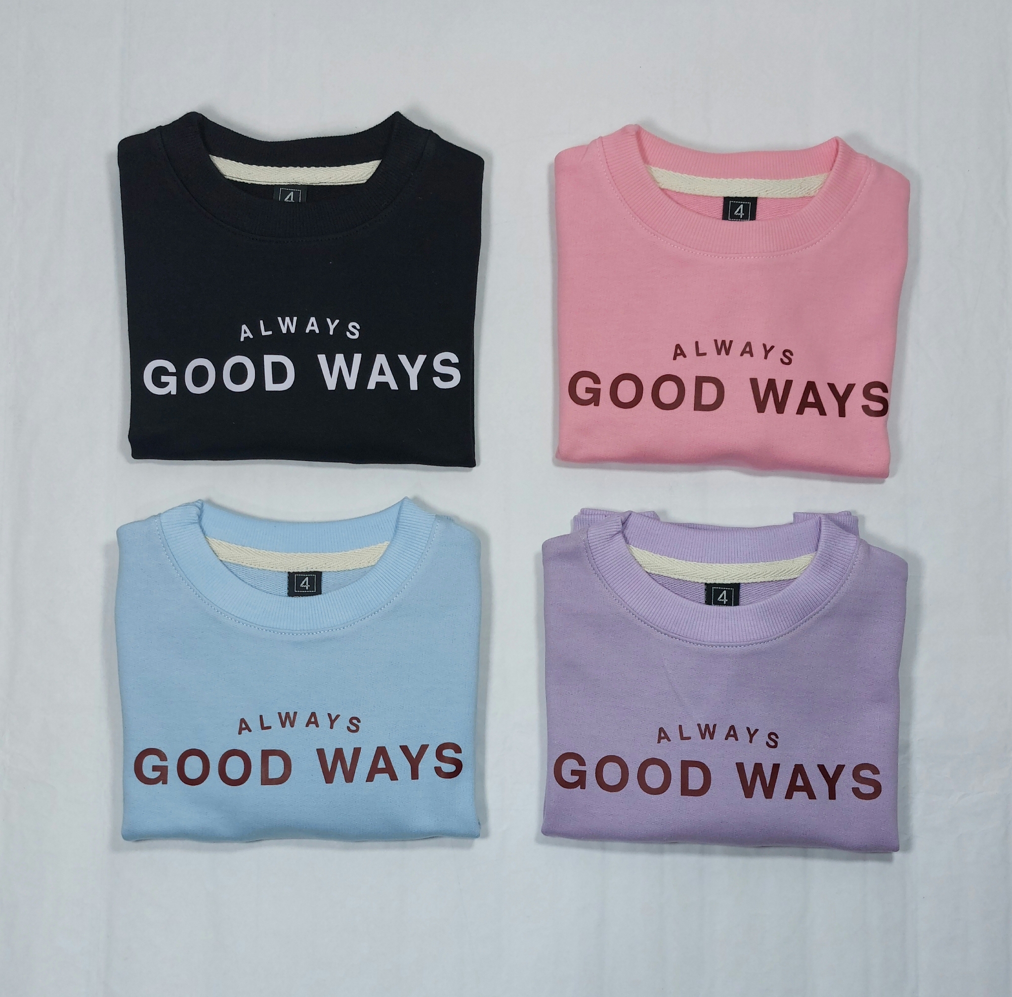 Buzos Nenas Good Ways   ( 100% Algodón Rustico Peinado ) - Imagen 3