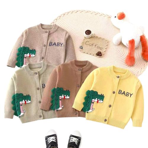 Cardigan de Bebe Dino X Media Docena Surtida - Miniatura 2