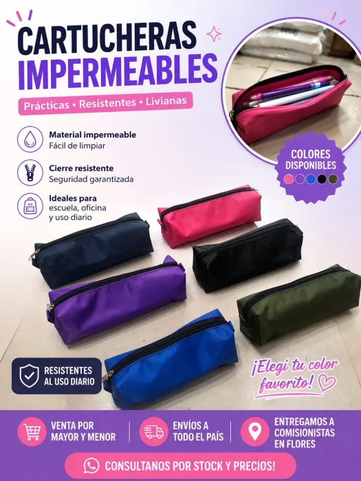 Cartuchera Impermeable