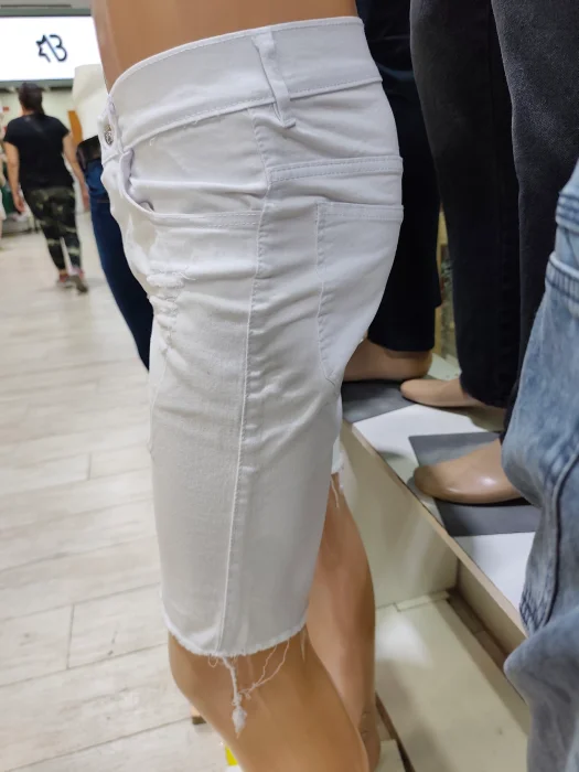 Corto Blanco  Desflecado