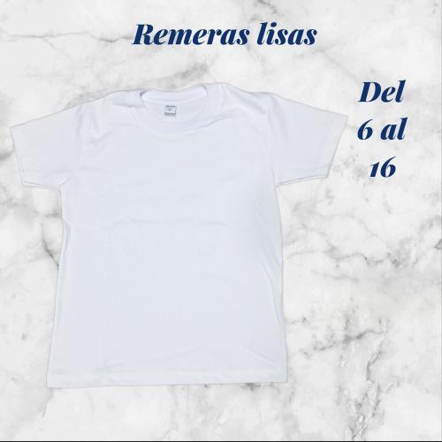 Remeras Lisas