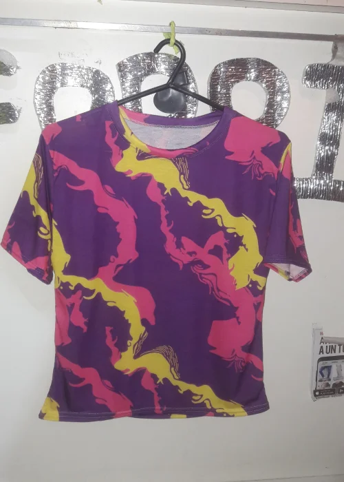 Remera Oversize Niños Sublimado