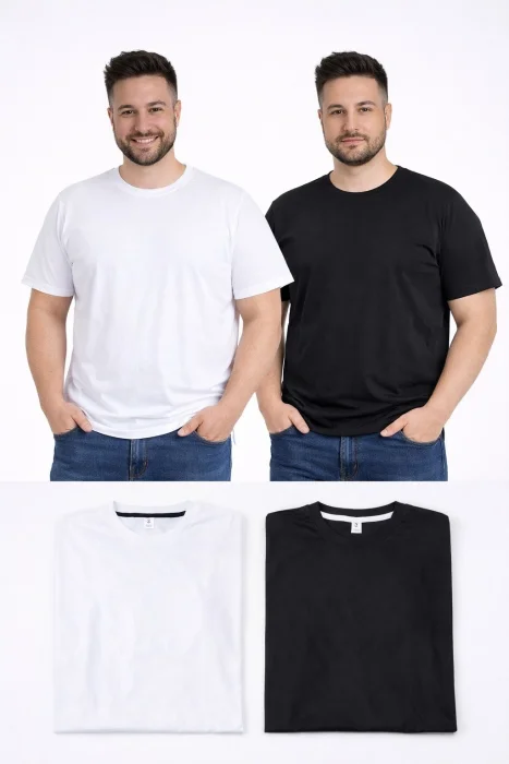 Remera Lisa Algodón Cardado
