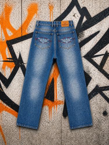 Jeans Slim Fit Clasic de Hombre Art Fsce Red