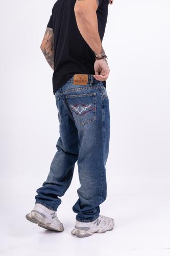 Jeans Slim Fit Clasic de Hombre Art Fsce Red