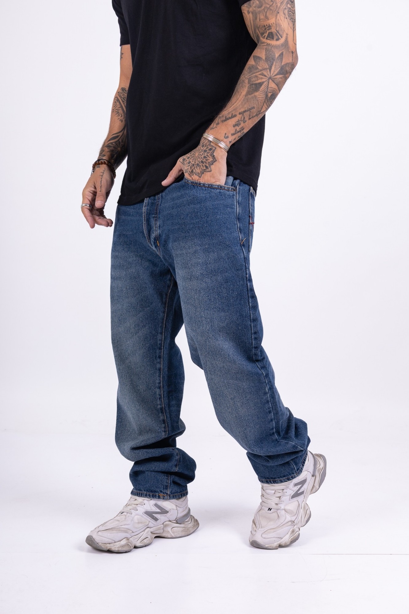 Jeans Slim Fit Clasic de Hombre Art Fsce Red - Imagen 2