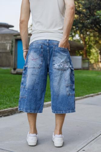 Bermudas Bagi 3/4 de Hombre Art Urbano