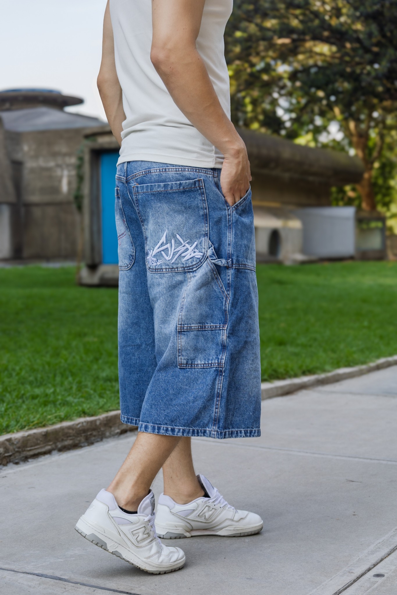 Bermudas Bagi 3/4 de Hombre Art Urbano - Imagen 5