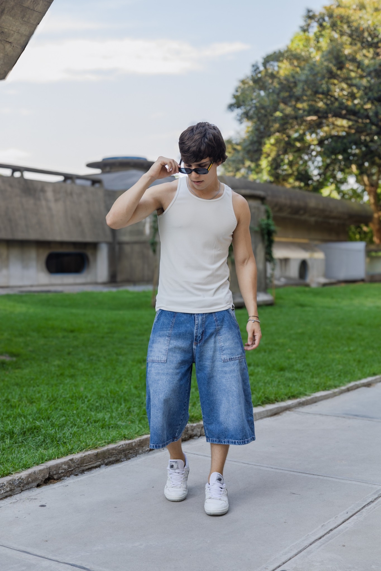 Bermudas Bagi 3/4 de Hombre Art Urbano - Imagen 6
