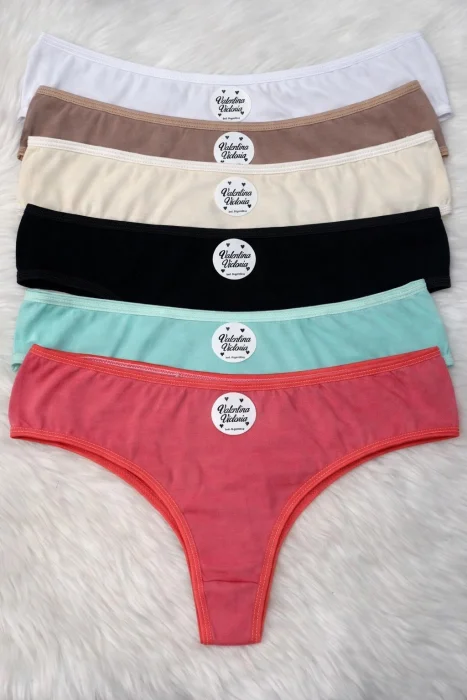 Colales Color Pastel Liso y Estampado Talle Unico y Especial