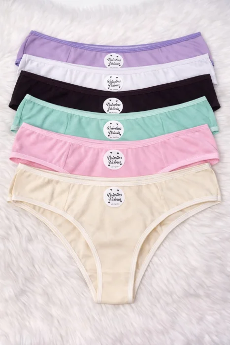 Vedetina Color Pastel Liso y Estampado Talle Unico y Especial