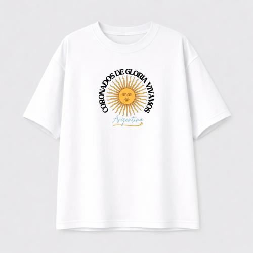 Remera " Coronados de Gloria Arg " Adulto