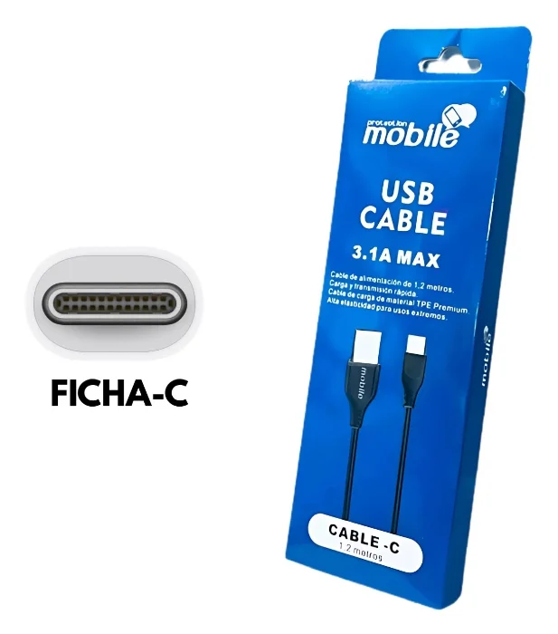 Cable Usb Tipo C   Mobile