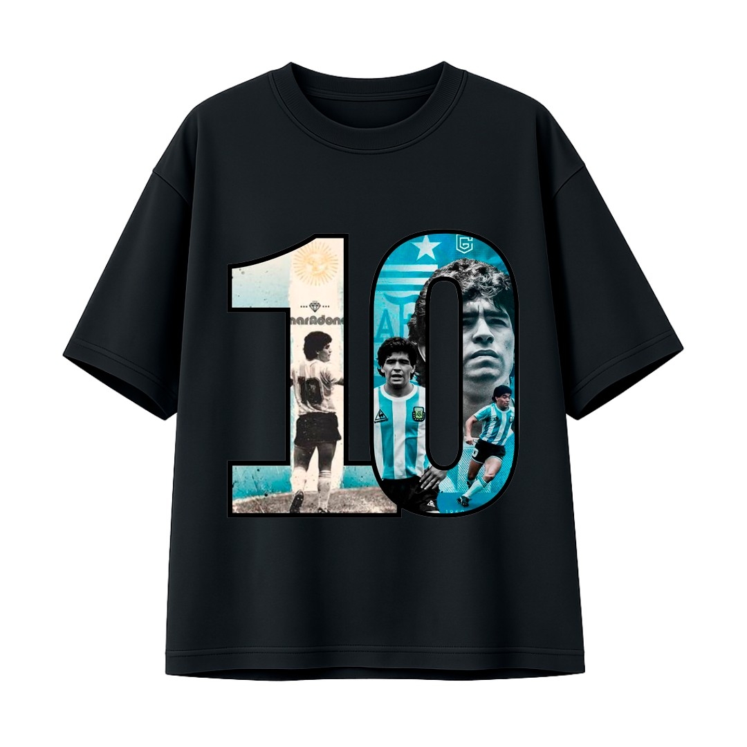 Remera " Maradona 10 " - Imagen 2