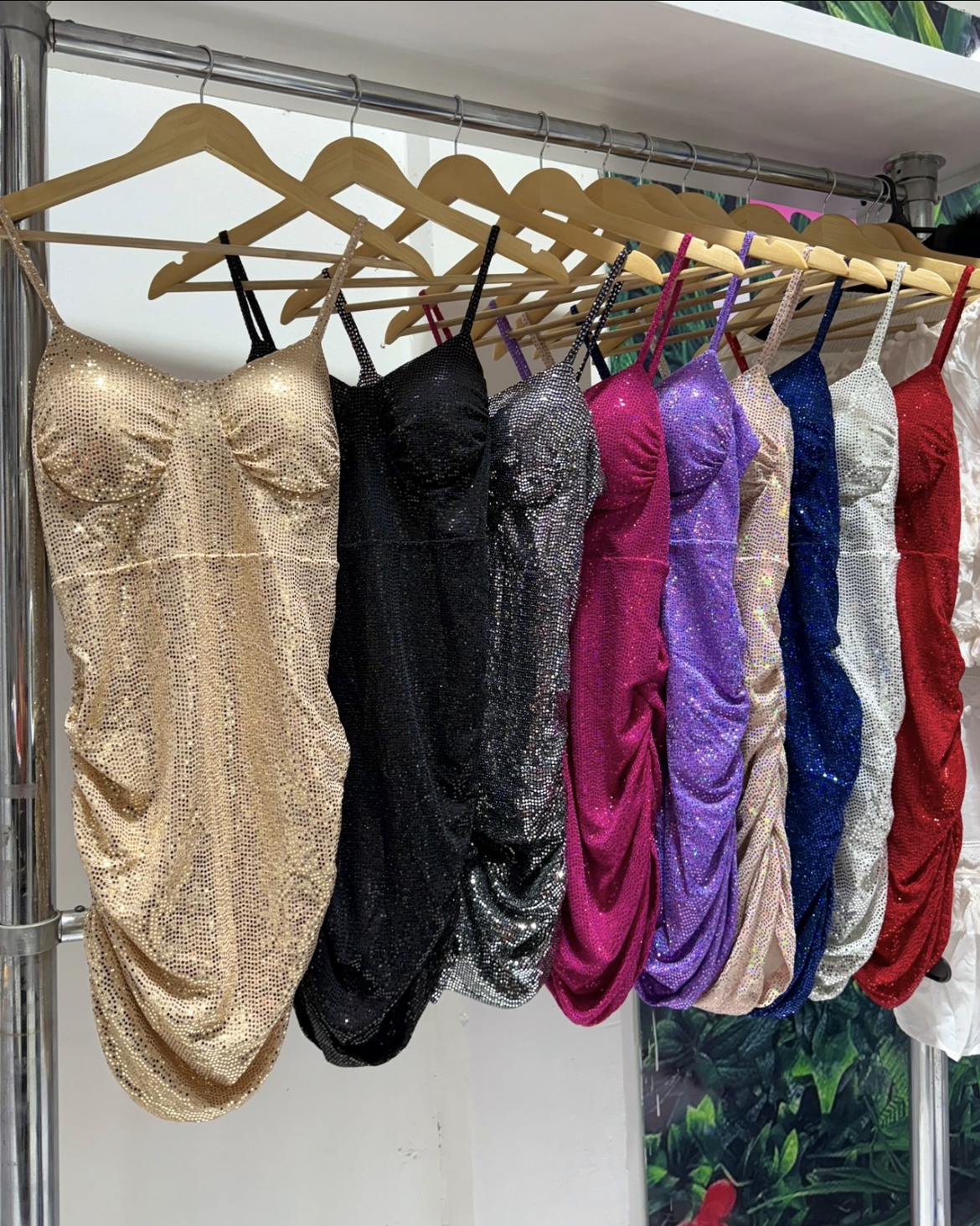 Vestido Lentejuelas con Frunce y Push Up - IMG_2929.jpeg