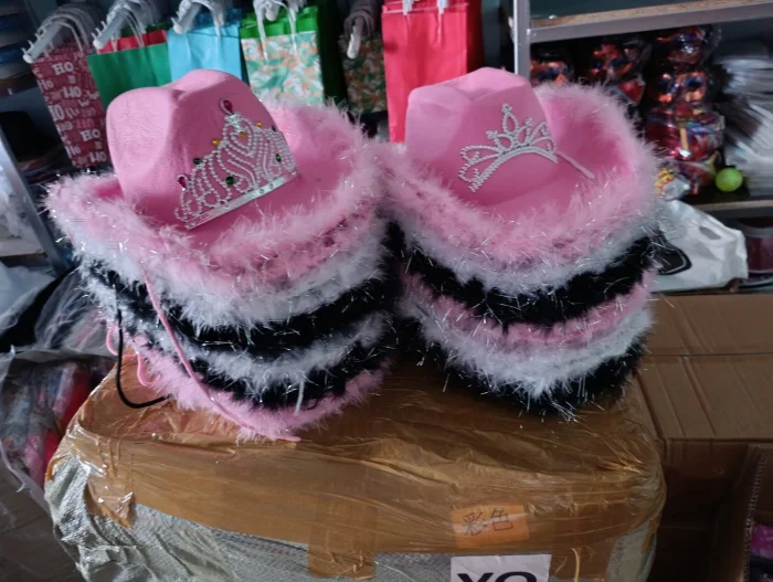 Sombreros Cowboy Pluma
