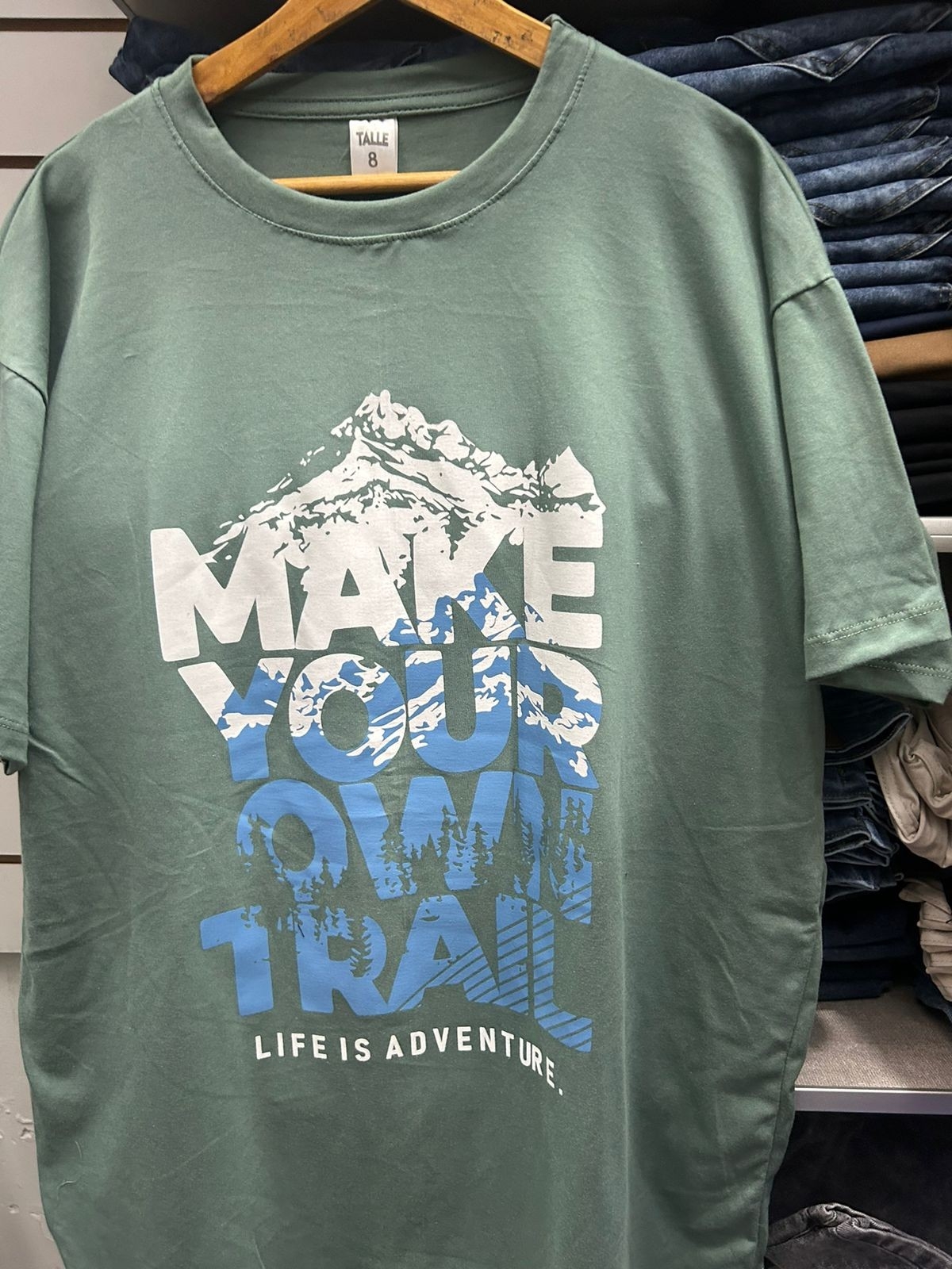 Remeras Talles Especiales Algodón Peinado - Imagen 8