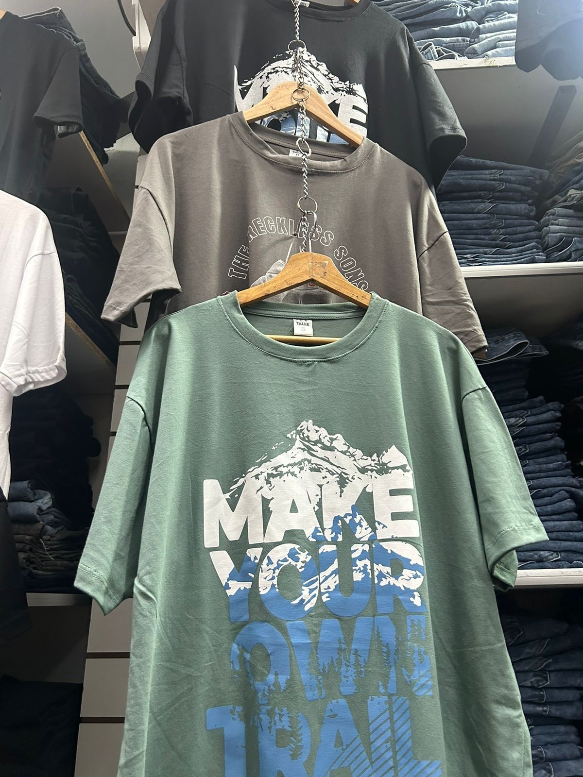 Remeras Talles Especiales Algodón Peinado - Imagen 9