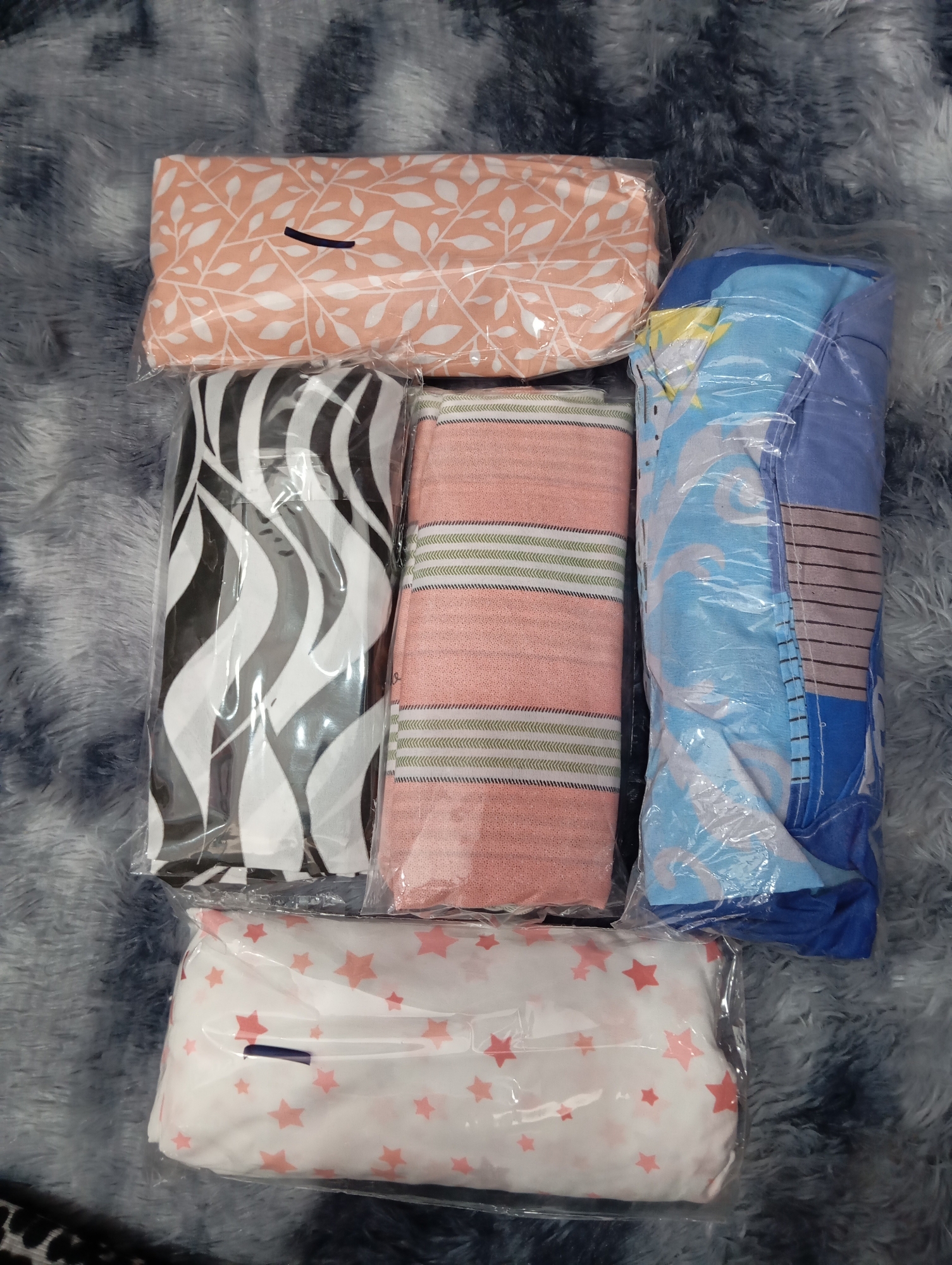 Sábanas Ajustables Liso y Estampado 144 Hilos - Imagen 2