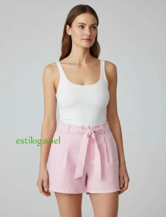 Shorts Fibrana Poplin