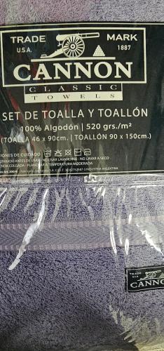 Set de Toalla y Toallón Cannon Classic Tomes 100% Algodón - Miniatura 2