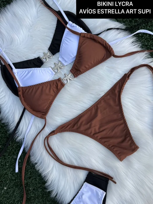 Bikini Lycra Estrella Art Supi