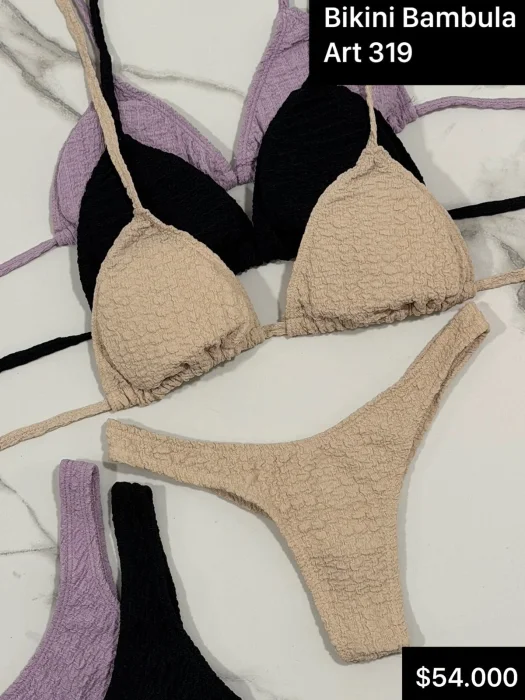 Bikini Bambula Triángulo Art 319