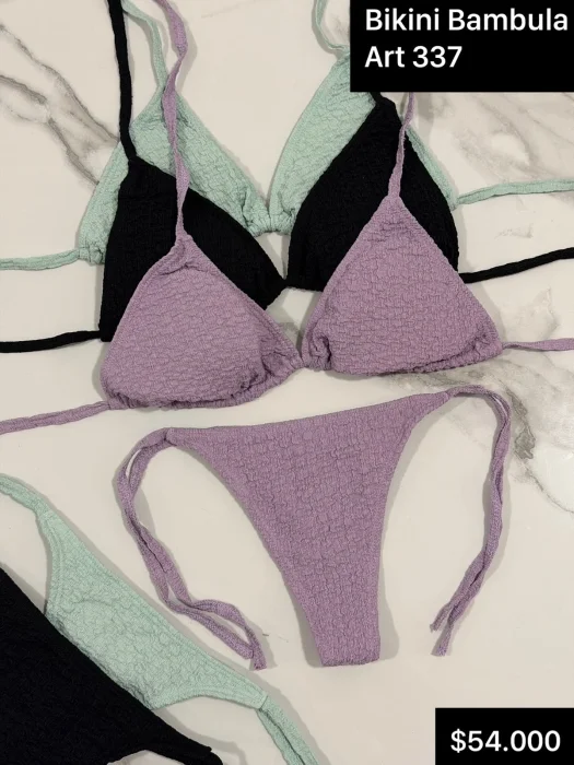 Bikini Triángulo Bambula Art 337