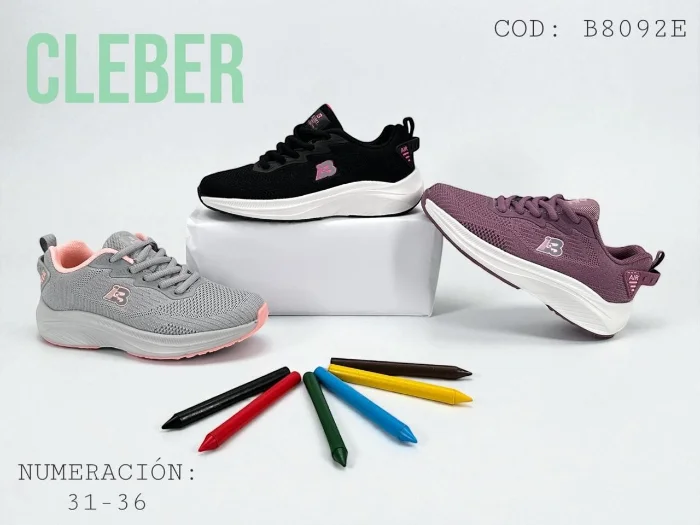 Zapatillas Deportivas Cleber para Niña