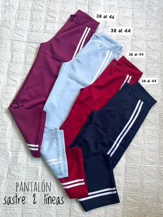 Pantalón 2 Líneas Sastrero