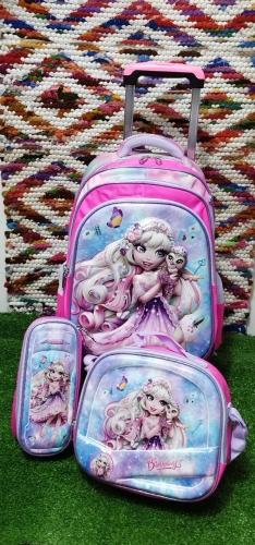 Mochilas con de 3 Cierres Grandes  
para 2do , 3er y 4to Grado  Excelente Calidad*