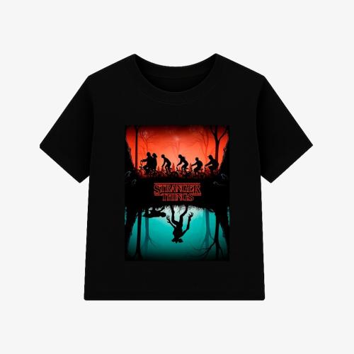 Remera "stranger Things Dos Mundos"