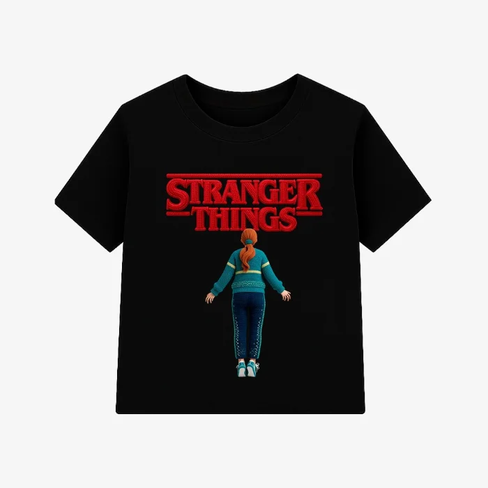 Remera "max Crochet Stranger"