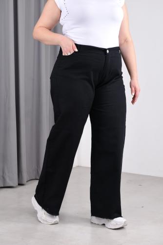 Pantalón Wide Leg Talles Especiales Rigido - Miniatura 3