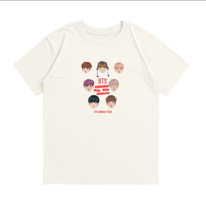 Unisex - Remera Oversize Bts 1
