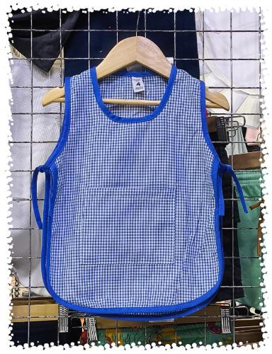 Pechera de Jardin Azul Unisex