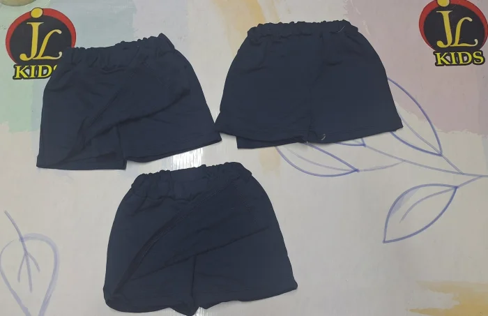 Short Pollera Colegiales Rustico con Lycra Nena