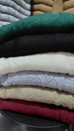 Suéter Polera Trenzas Acrílico - Miniatura 3